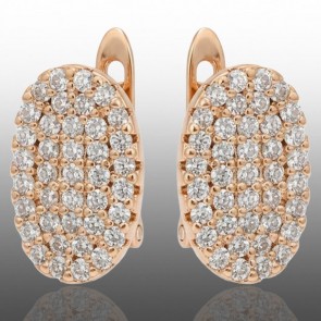 Позолочені сережки  Xuping 24713 фото | Brulik