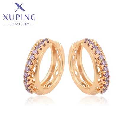 Позолочені сережки Xuping X001067961 фото | Brulik