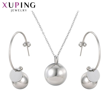 Комплект стальной Xuping S-262 фото | Brulik