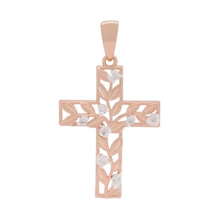 Позолочений хрестик  Fallon 96235810 фото | Brulik