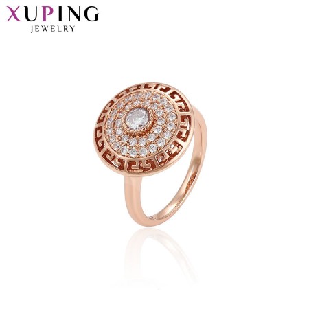 Позолоченное кольцо Xuping 15573 фото | Brulik