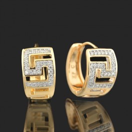 Позолоченные серьги XP 9636