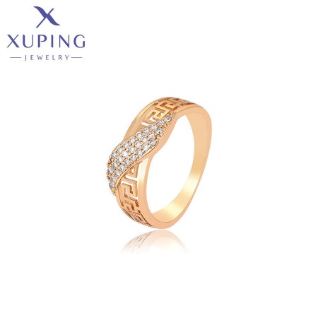 Позолочена  каблучка Xuping X000667132 фото | Brulik