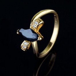 Позолоченное кольцо XP1942-черный