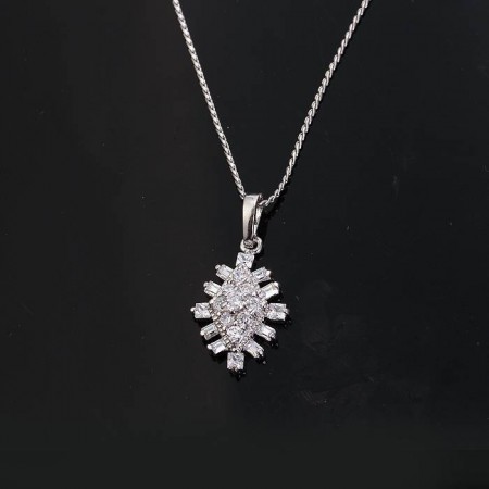 Симпатичный кулон с фианитами Xuping 30215 фото | Brulik