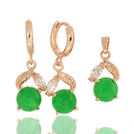 Позолоченный комплект Fallon 8123550(односторонние) фото | Brulik