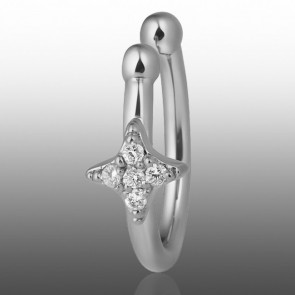 Сережка- кафа Xuping 24321 фото | Brulik