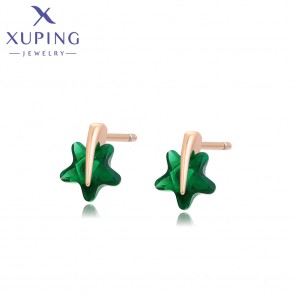 Позолочені сережки гвоздики Xuping X000447083