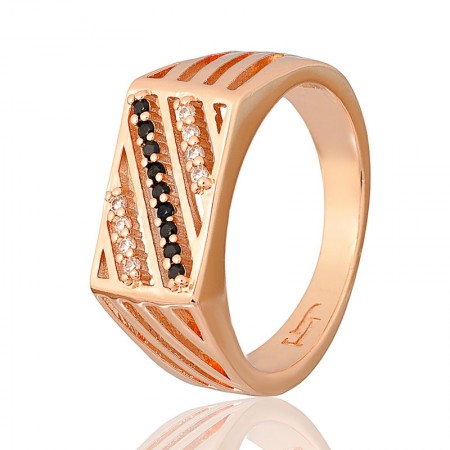 Позолоченный перстень Fallon 83210097 фото | Brulik