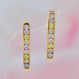 Сказочные серьги  10-2346-мультиколор