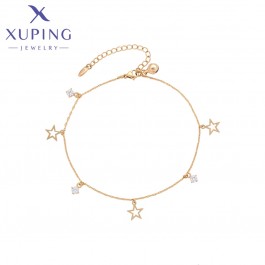 Позолочений  браслет на ногу Xuping 14E247201