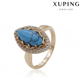 Стильное кольцо Xuping 14750-голубой