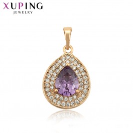 Позолоченный кулон Xuping 34927-фиолетовый