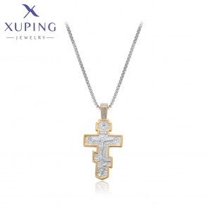 Ланцюжок сталевий з хрестиком Xuping T001290612 фото | Brulik