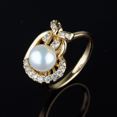 Позолоченное кольцо XP 1048 фото | Brulik