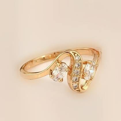 Безупречное кольцо 13015 - белый фото | Brulik