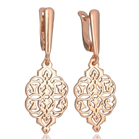 Позолоченные серьги Fallon 82100772 фото | Brulik