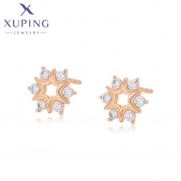 Позолочені сережки гвоздики Xuping S00169221