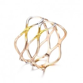 Позолоченное кольцо Italina 91478