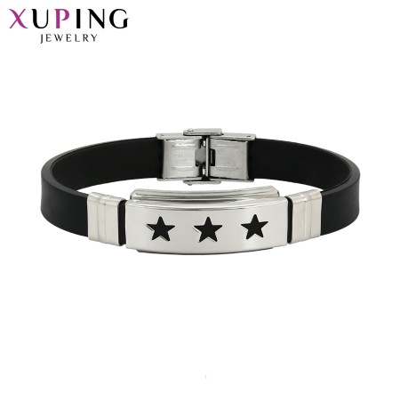 Браслет каучуковый Xuping  75874 фото | Brulik