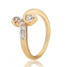 Позолоченное кольцо Fallon 9324788