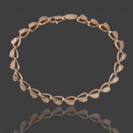 Позолочений браслет  Fallon 84190011-21