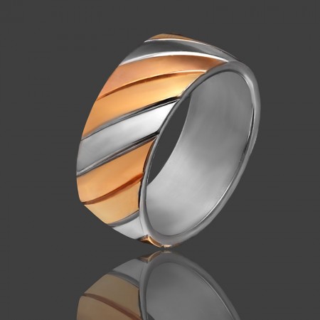 Стальное  кольцо 159 фото | Brulik