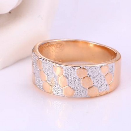 Великолепное кольцо в позолоте 12186  фото | Brulik