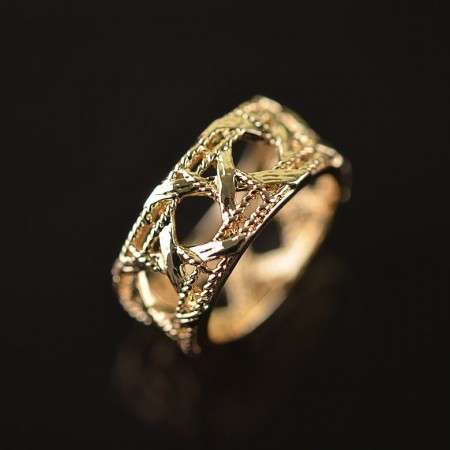 Позолоченное кольцо Fallon 8313562 фото | Brulik