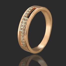 Позолоченное кольцо  Fallon 93201117