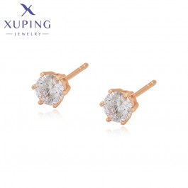 Позолочені сережки гвоздики Xuping X000461129