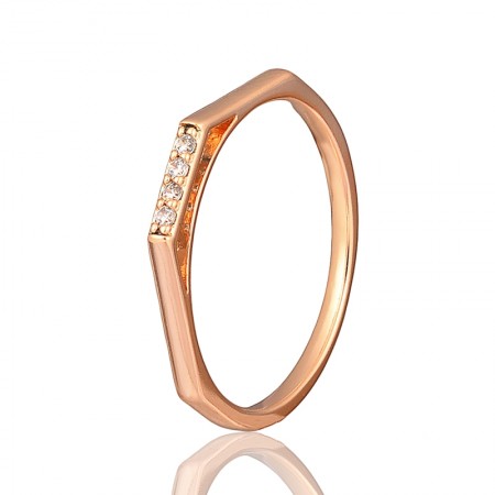 Позолоченное кольцо Xuping 10446 фото | Brulik