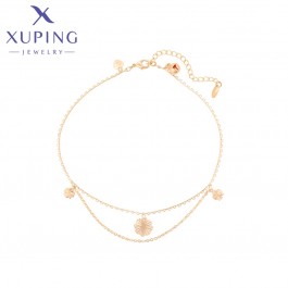 Позолочений  браслет на ногу Xuping(M&L) 14B23112101