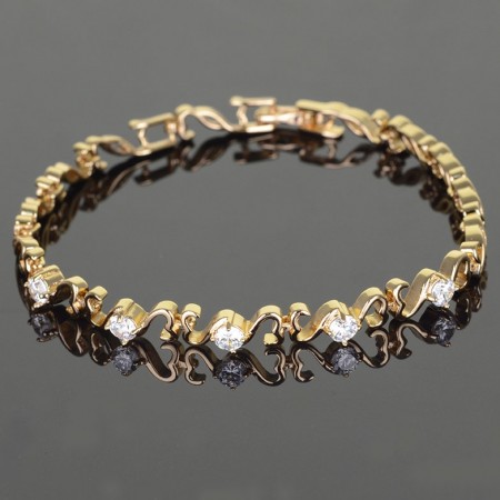 Браслет позолоченный XP 7764 фото | Brulik