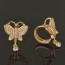Позолоченные серьги  XP 2379 фото | Brulik