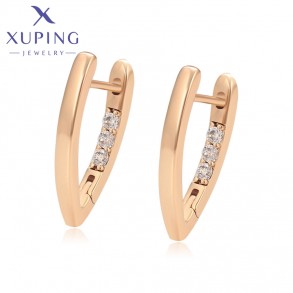 Позолочені сережки Xuping X000447118 фото | Brulik