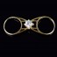 Уникальное кольцо с фианитами XP 9563 фото | Brulik