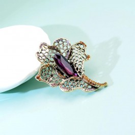 Брошь 8694-фиолетовый