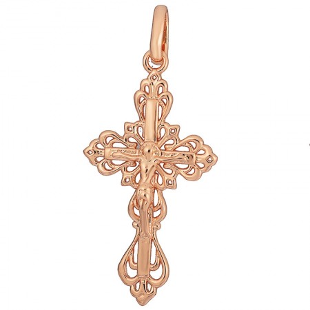 Позолоченный крестик Fallon 86100373 фото | Brulik