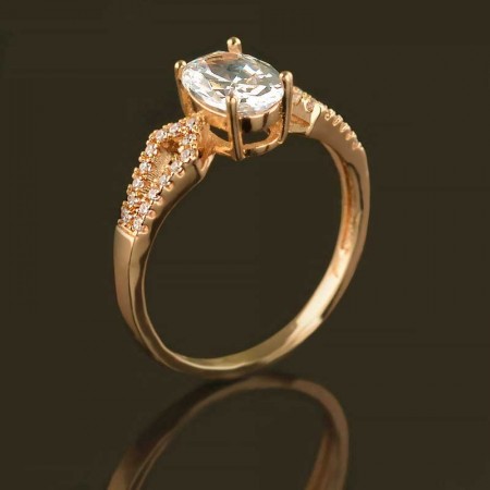 Позолоченное кольцо XP 1881 фото | Brulik