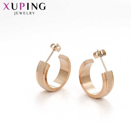 Позолоченные серьги XP 2308 фото | Brulik