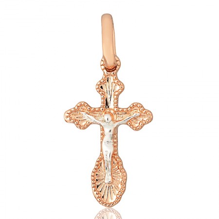 Позолоченный крест Fallon 96100299 фото | Brulik