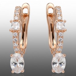 Позолочені сережки Xuping 24366