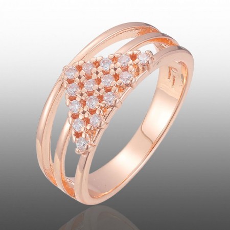 Позолочена каблучка  Fallon 83202523 фото | Brulik