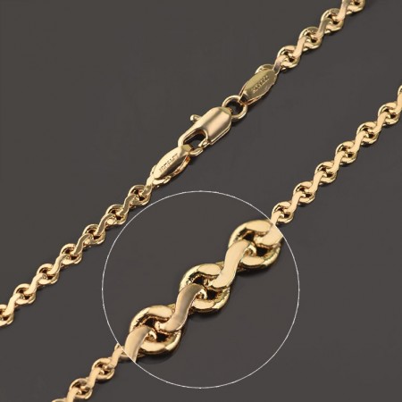 Позолоченная цепочка Fallon 8443980 фото | Brulik