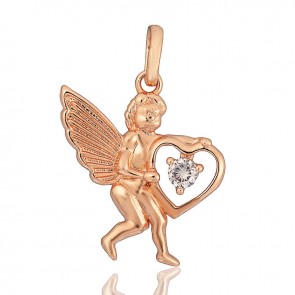 Позолоченный кулон "Ангел" Fallon 86201212 фото | Brulik