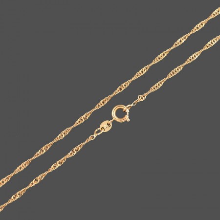 Позолоченная цепочка  Xuping 4593-35 фото | Brulik