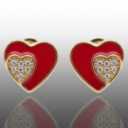 Позолочені сережки-гвоздики  Xuping 24765