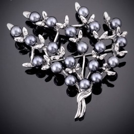 Стильная брошь-8639