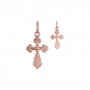 Позолочений хрестик  Fallon 86100007 фото | Brulik